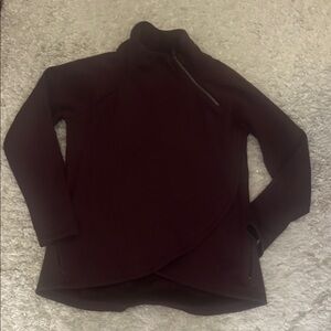 Athleta Dark Purple Turtleneck Sweater